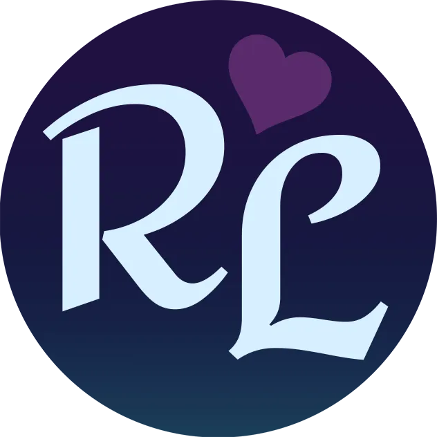 Author logo with initials RL